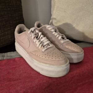 NIKE Womens Court Vision Alta Platform Sneaker (dm0113-600) PINK, 10